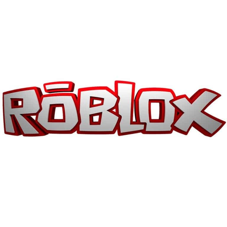 Roblox logo A4, med tekst – CakePrint