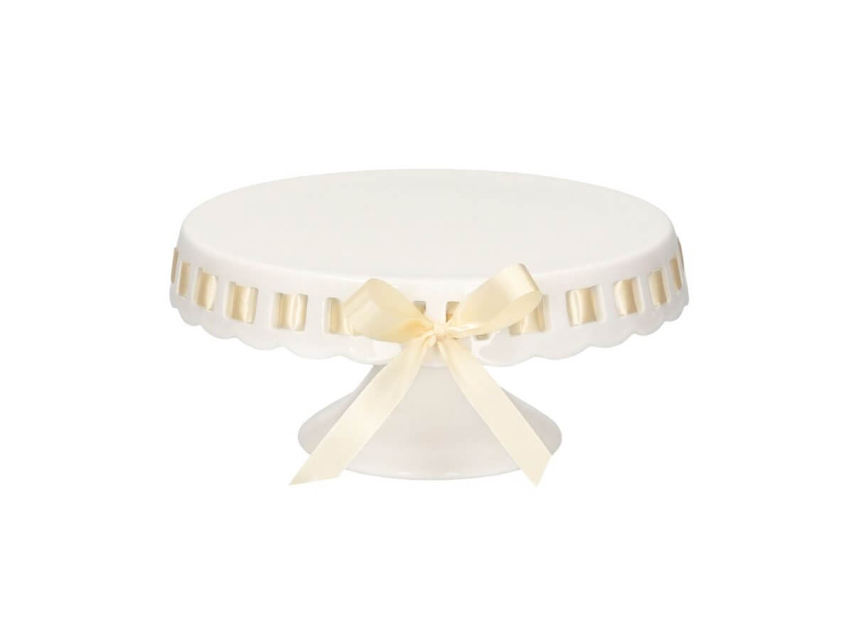 Cake-Masters kage Stand Infinity hvid Ø 20cm - Billede 2